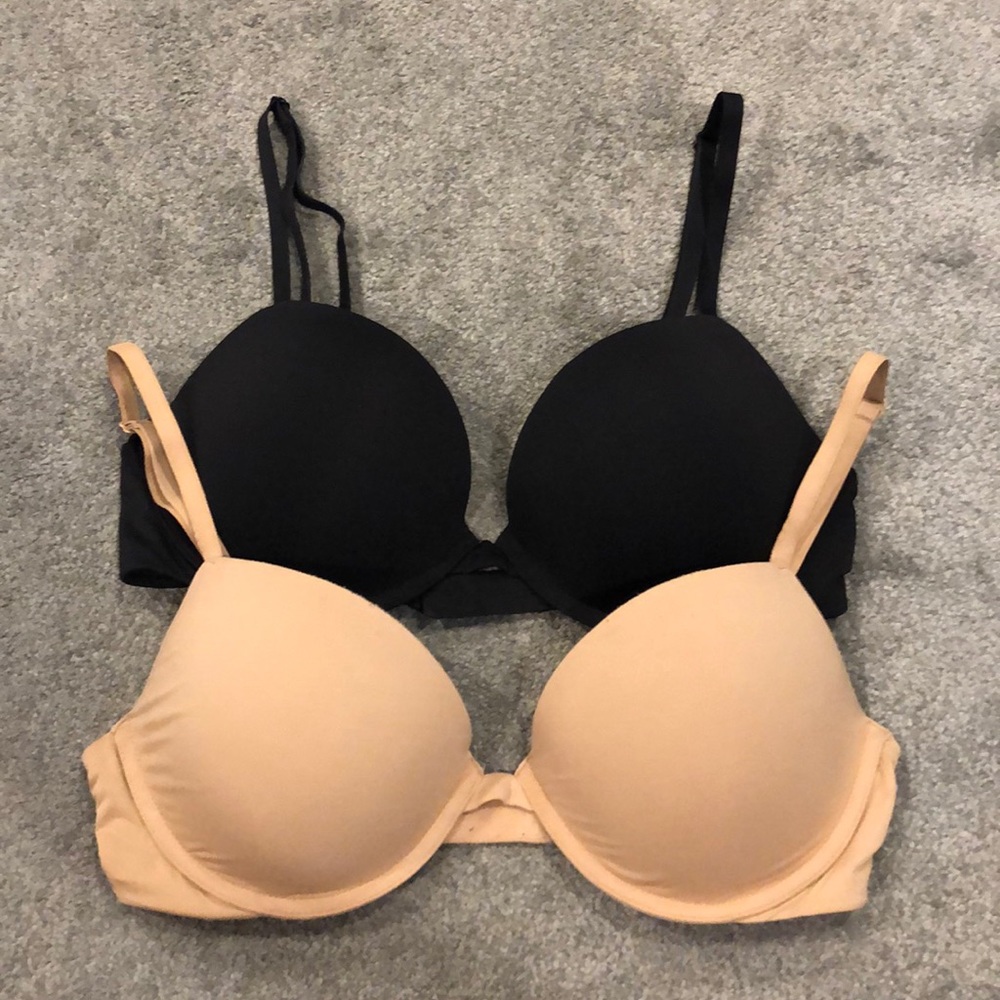 Two Push Up T shirt bras
